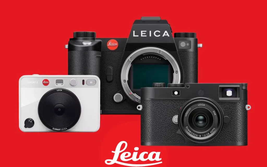 câmeras da leica